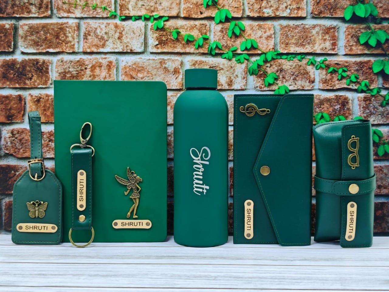 Corporate Gift Set 3 in 1 Pen with Steel Water Bottle and Leather Diary